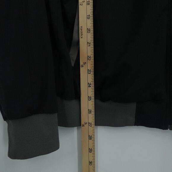 Travis Mathew Jacket Mens Medium Gray Black Tech Track Performance Full Zip Golf - Picture 6 of 13